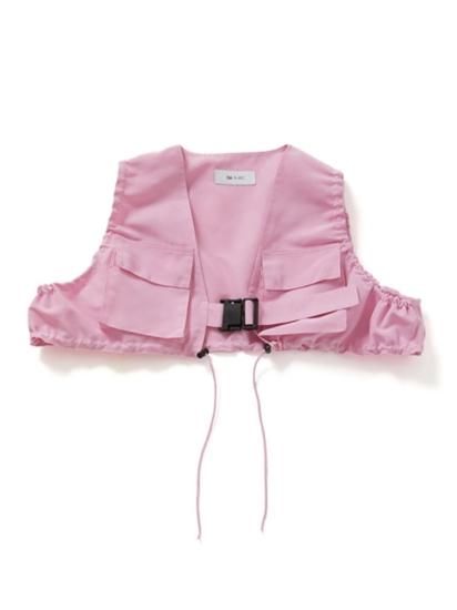 【D-VEC】DWR PL TUSSAH VEST D-VEC W'S DWR PL TUSSAH VEST - VONDOT｜レディースセレクトショップ