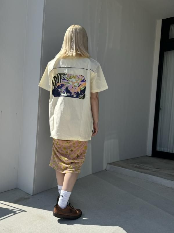 BELPER PRINTED MESH SKIRT - VONDOT｜レディースセレクトショップ