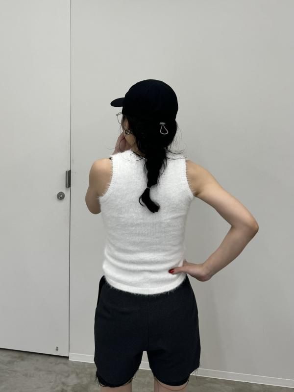 DICH HENDERSON Fluffy summer knit tank - VONDOT｜レディース