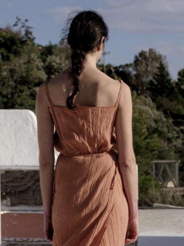 Shok Slip Top in Assortment | Crinkle linen | en | Baserange