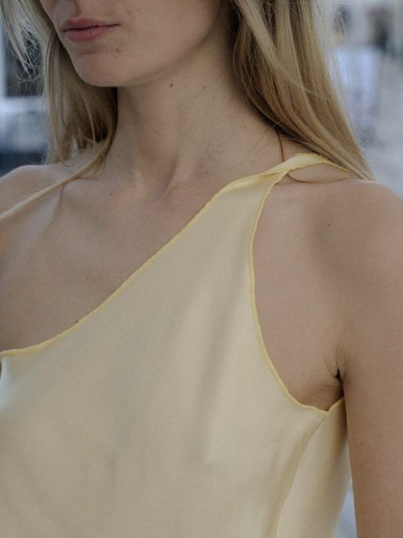 BASERANGE ONE STRAP DYDINE TOP - VONDOT｜レディースセレクト