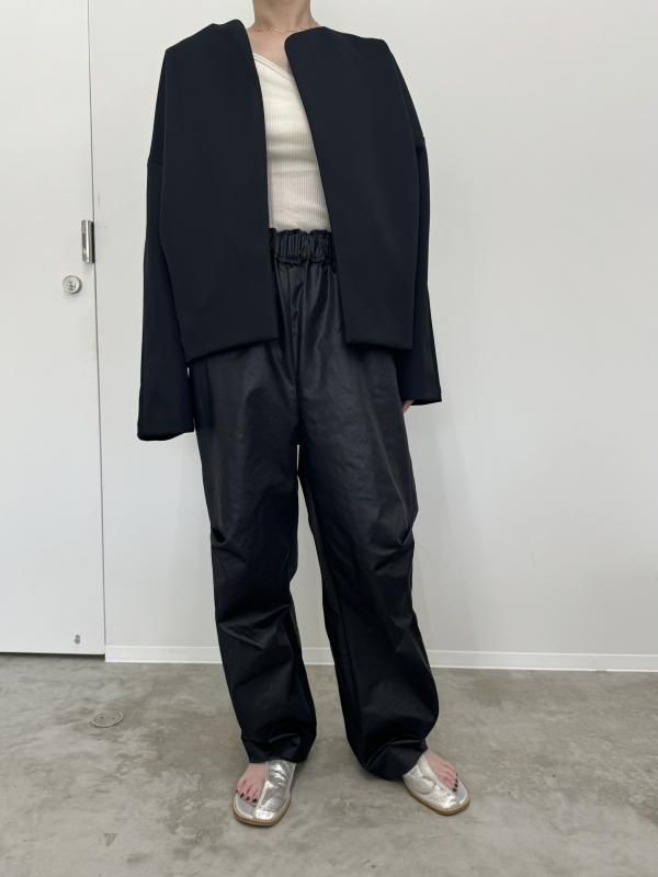 IIROT Leather touch trouser - VONDOT｜レディースセレクトショップ