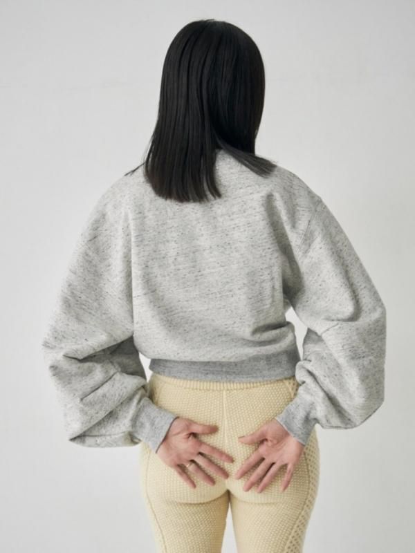 トップス mediam Curve Sleeve Sweat Pullover Mediam Curve Sleeve Sweat Pullover - VONDOT｜レディース