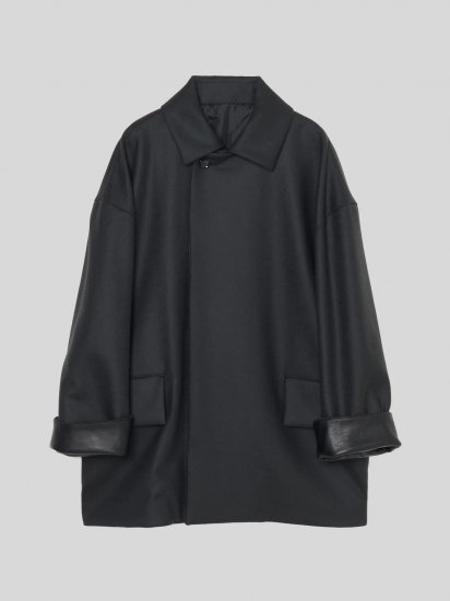 IIROT Stand fall collar Coat - VONDOT｜レディースセレクトショップ