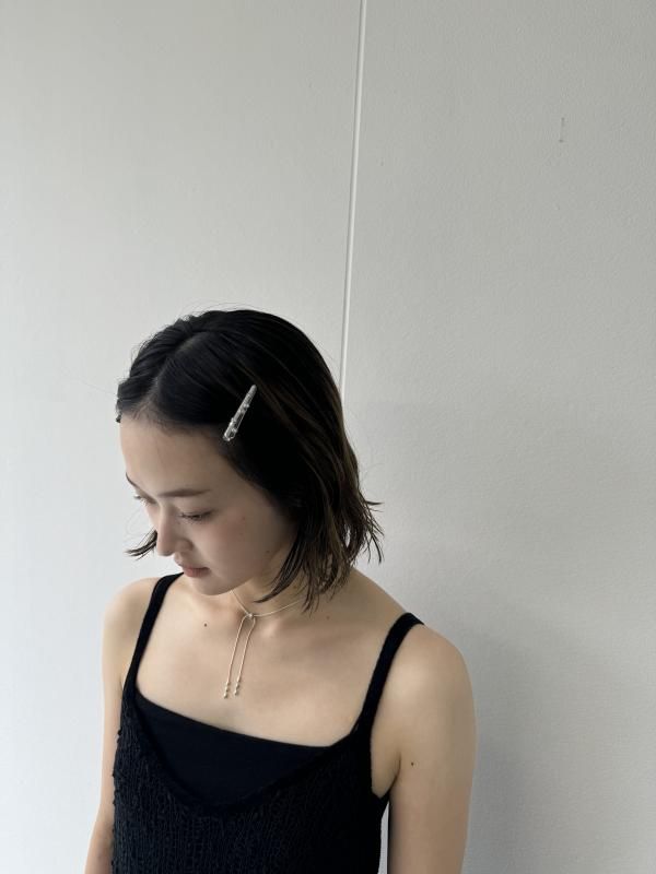 新品未使用 BONEE RAINY NECKLACE (SHORT) RAINY NECKLACE (SHORT) – BONEE