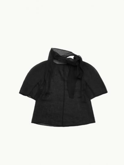 AMOMENTO KNOTTED COLLAR TOP - VONDOT｜レディースセレクトショップ