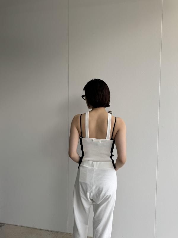 トップス kayle washi tanktop KAYLE WASHI KNIT TANK TOP - VONDOT｜レディースセレクトショップ
