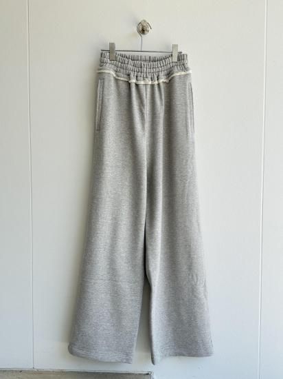 トップス dich henderson SWEAT WIDE PANTS / WHITE トップス dich henderson SWEAT WIDE PANTS / WHITE SWEAT WIDE