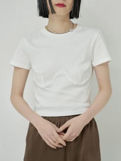 トップス Mediam Body Shape Tee Mediam Body Shape Tee - VONDOT｜レディースセレクトショップ