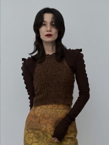 Mediam Melange Mohair Halter Top - VONDOT｜レディースセレクトショップ