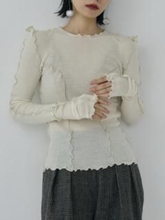 トップス DICH HENDERSON FLUFFY SUMMER KNIT TANK トップス DICH HENDERSON FLUFFY SUMMER KNIT TANK 207929428-1