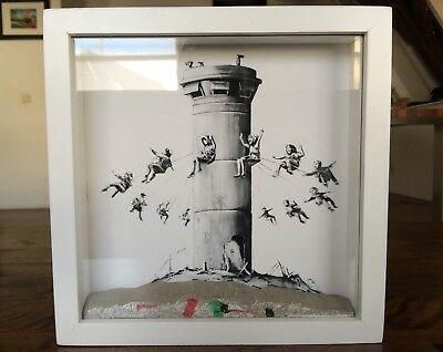 Banksy バンクシー アート 絵画 The Walled Off Hotel + Receipt