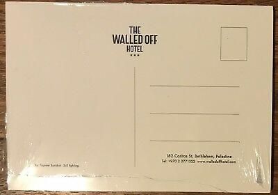 Banksy バンクシー アート The Walled Off Hotel ポストカード Banksy バンクシー アート The Walled Off Hotel ポストカード