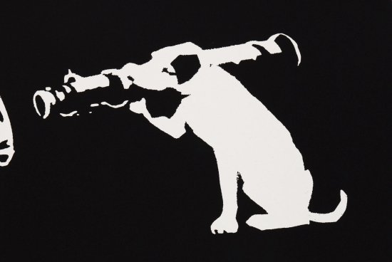 WCP Banksy バンクシー HMV リプロダクション シルクスクリーン プリント 現代アート - アート通販店舗 NODE