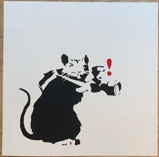 WCP バンクシー GANGSTA RAT ネズミ バンクシー展-