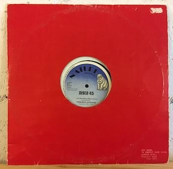 12inch レコード】3Chairs 激レア盤
