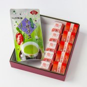 梅菓子&お茶詰合せ化粧箱１