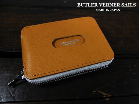 BUTLER VERNER SAILS/バトラーバーナーセイルス　カード＆コインケース　ベージュ -  ジョンソンモータース・ファニー財布、アメカジブラン等の販売｜グレイトブルー