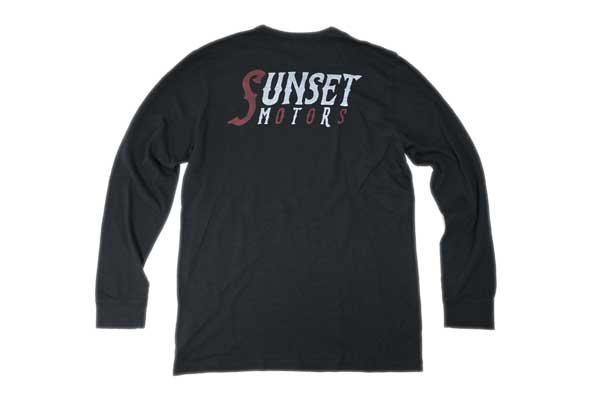 SUNSET MOTORS サンセットモータース メンズ 長袖Ｔシャツ「サンセット