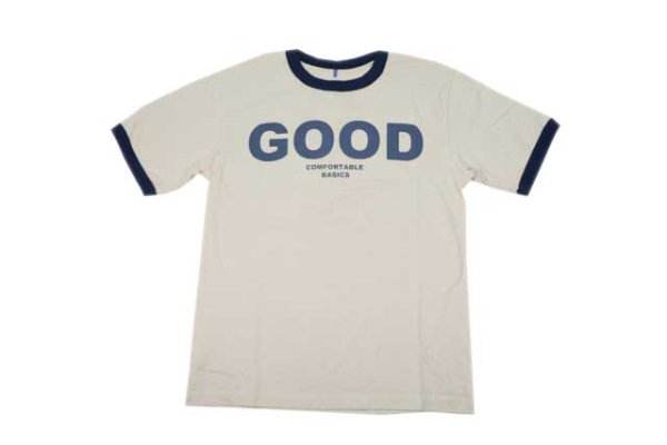 goodness ロゴ Tシャツ ネイビー ennoy | hartwellspremium.com