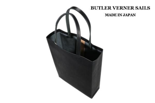 BUTLER VERNER SAILS/バトラーバーナーセイルス ヌメ革プレーントート