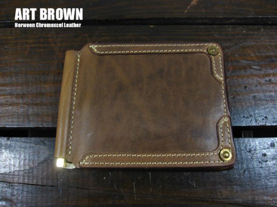 ART BROWN クロムエクセル　レザー財布