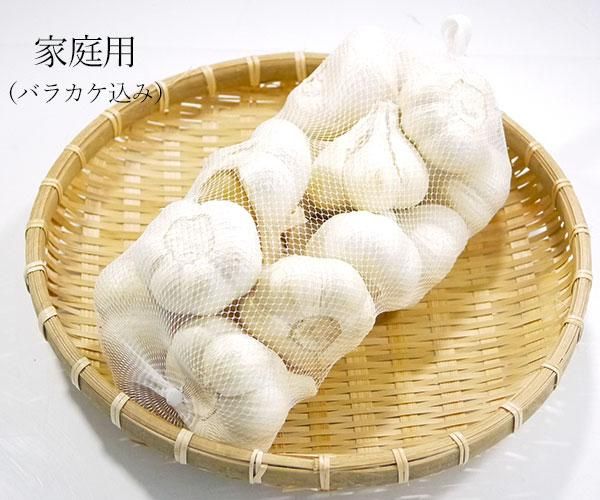 青森県産】ホワイト六片種にんにく 5kg(1kg×5ネット) バラ・カケ