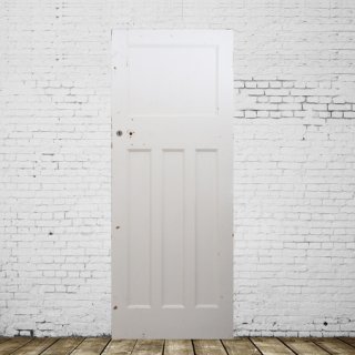 White panel door
