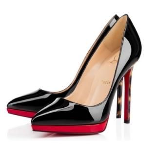 2015֥Christian Louboutin ǥϥҡ롡Pigalle Plato Patent/Leopardino