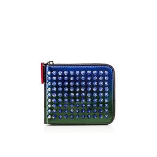  2015֥Christian Louboutin ǥ Panettone Square Wallet Patent Scarabe/Sp
