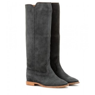 2015 ISABELMARANT٥ޥ󡡡 Cleave concealed wedge suede boots 