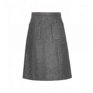  2015 Miu Miuߥ奦ߥ奦Wool skirt