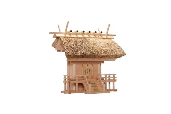 型番 H624) 茅葺通し一社・大 - 神棚の専門店 －神棚本舗・公式