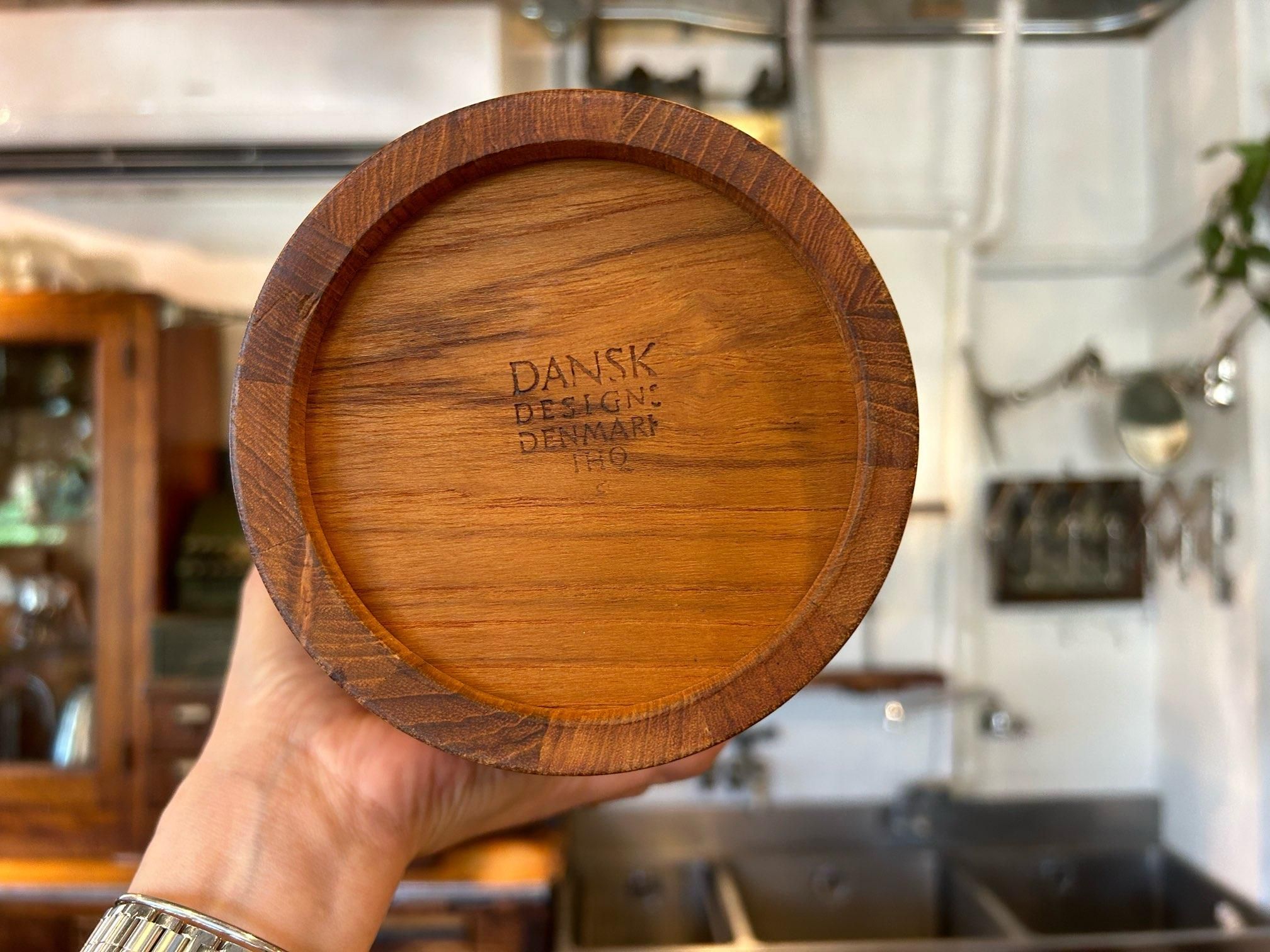 1960's DANSK ice basket - RUST