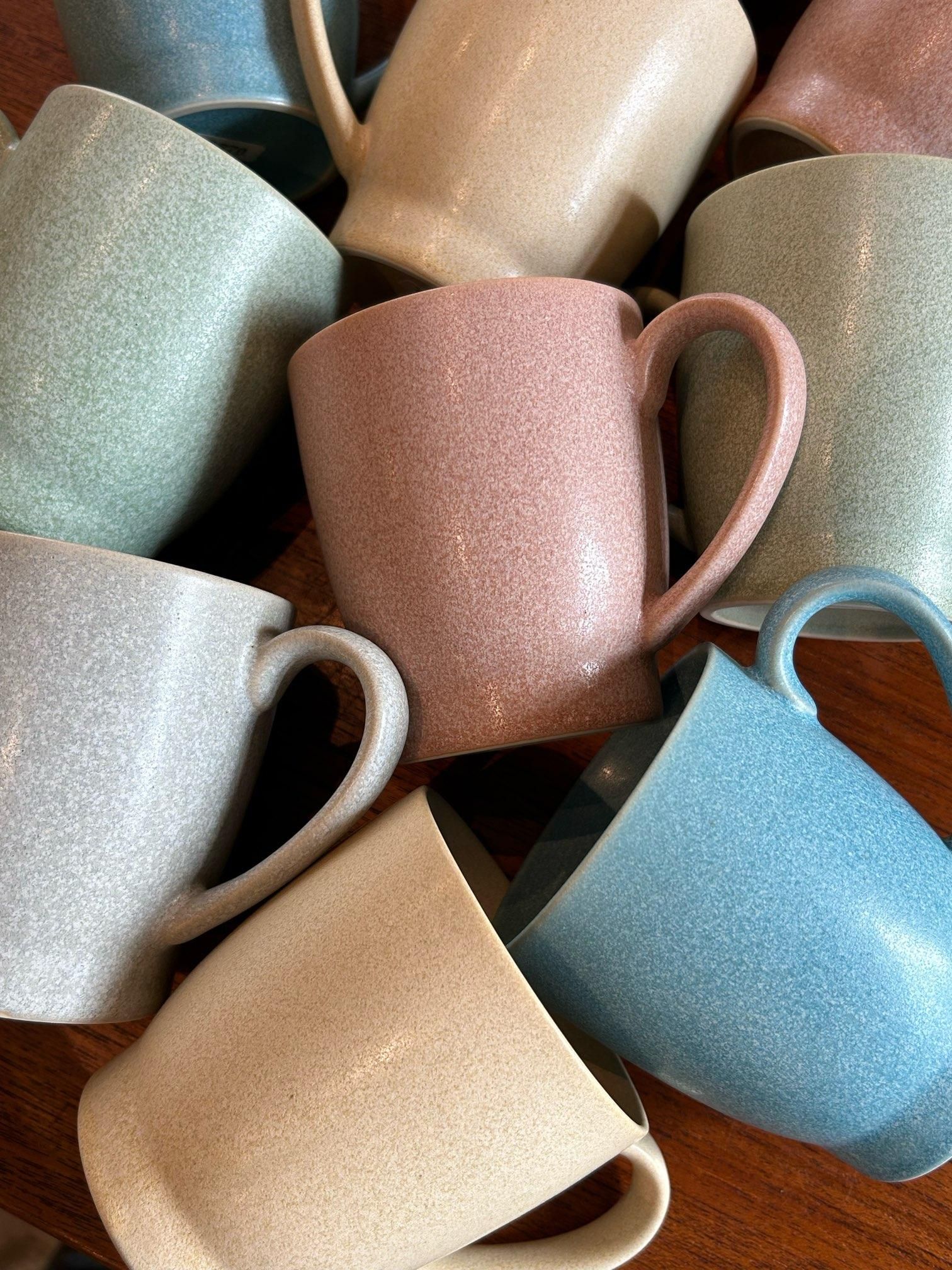 1980's 海外輸出用マグカップ 青 - RUST