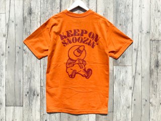 MANAGER'S SPECIAL [ޥ͡㡼ڥ] KEEP ON SNOOZING TEE/ORANGE
