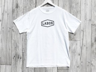 LABOR [쥤С] CREST LOGO TEE/Overdyed White