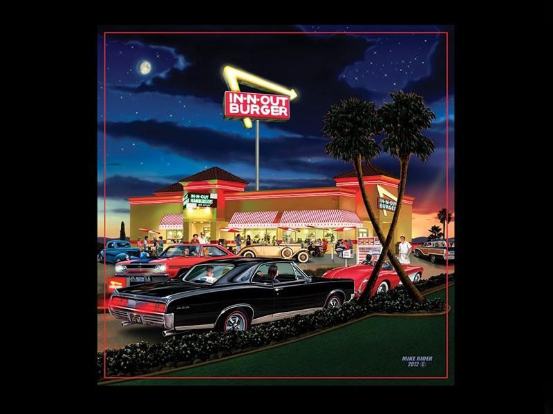 In-N-Out Burger インアンドアウトバーガー JDM USDM アメ車