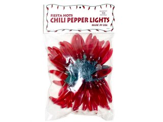 STRING LIGHTS [パーティーライト] Red Chili Pepper String Lights