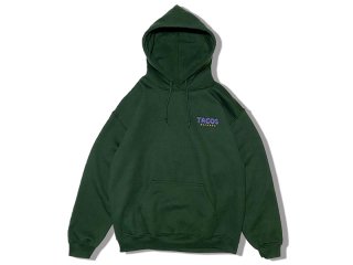 SUNDAYS BEST [サンデイズ ベスト] TACOS RECORDS PULLOVER HOODY/FOREST GREEN