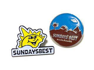 SUNDAYS BEST [サンデイズ ベスト] ENAMEL PIN