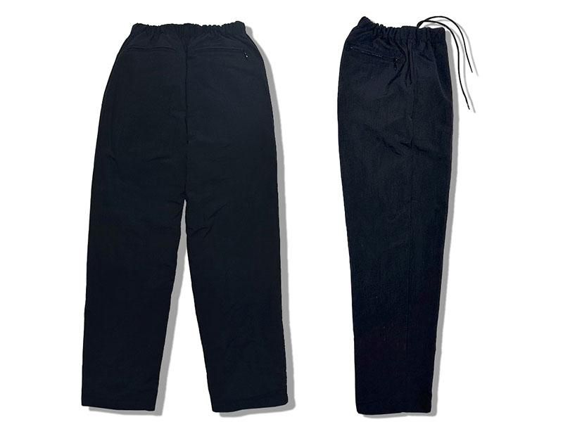 品質満点 スラックス SUNDAYS BEST DISCOVERY EASY PANTS/BLACK 