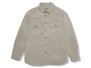 COMFORTABLE REASON [コンフォータブル リーズン] Pigment Fade Shirts/STONE