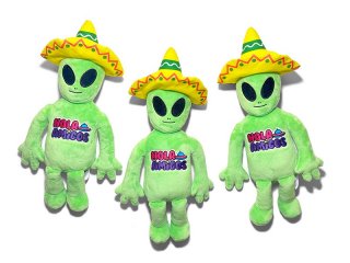 SUNDAYS BEST [ǥ ٥] HOLA AMIGOS ALIEN STUFFED TOY