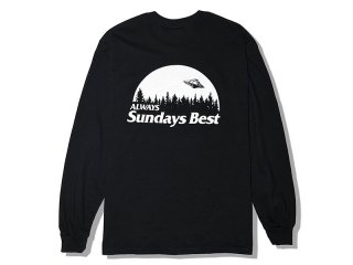 SUNDAYS BEST [ǥ ٥] ALWAYS BELIEVE L/S TEE/BLACK