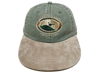 SUNDAYS BEST [ǥ ٥] PREHISTORIC WORLD 2TONE CAP/OLIVE