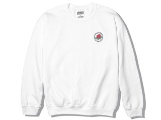 SUNDAYS BEST [ǥ ٥] LA ROSA CREW NECK SWEAT/WHITE