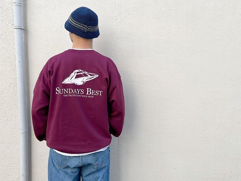 SUNDAYS BEST スウェットブラウン XL SUNDAYS BEST サンデイズベスト サンデーズベスト コーチ