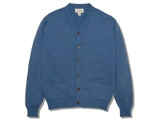 SUNDAYS BEST [ǥ ٥] COTTON KNIT CARDIGAN/EARTH BLUE