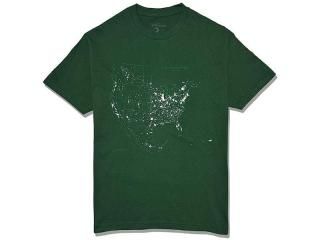 COTTON EXPRESSIONS [åȥ󥨥ץå] North America at Night Tee